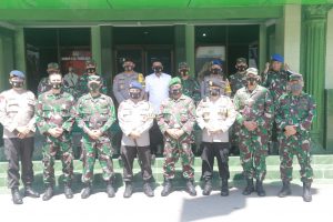 Danrem 132/Tadulako Terima Kunjungan Silaturahmi Kapolda Sulteng Yang Baru