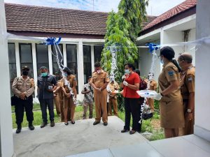 Irma Purnamasari Hadiri Peresmian Lab. PCR Demas Paulus Mandacan