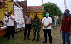 Muspika Kuala Awasi Pembagian Beras Untuk KPM – PKH