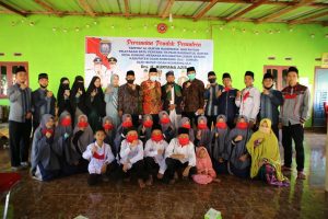 Bupati OKU Hadiri Peresmian Pesantren Tahfidz Al Qur’an dan Peletakan Batu Pertama TK/PAUD