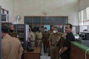 Hari Pertama Kerja, Pjs Bupati OKU Lakukan Sidak Sekaligus Pengenalan Wilayah dan Pegawai di Lingkungan Setda OKU