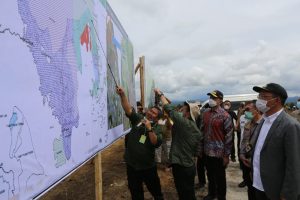 Mentan SYL Tinjau Kawasan Food Estate Humbang Hasundutan