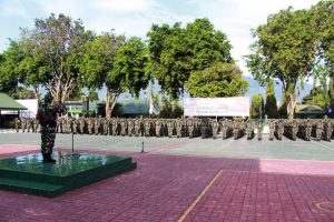 Korem 132/Tadulako Menggelar Latihan Penanggulangan Bencana Alam