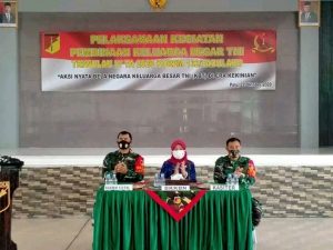 Keluarga Besar TNI, Korem 132/Tadulako Gelar Komsos