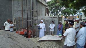 Dilanjutkan, Pembuatan 4 Buah Qubah Dan Pagar Masjid Al Amin Bireuen-Aceh