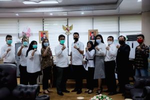 Ketua IDI Lampung, Sambut Kunjungan Silaturahmi LBH-KIS