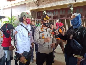 Kapolsek Setiabudi Tinjau Rumah Kebakaran di Wilayah Menteng Atas