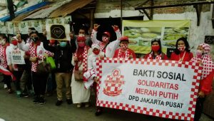 Keluarga Besar Solidaritas Merah Putih Gelar Syukuran Bedah Rumah