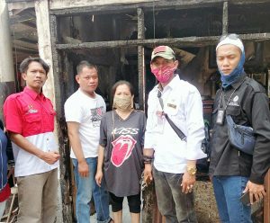 Giat Jumat Berkah, DPD PWRI DKI Jakarta Bagikan Sembako Untuk Korban Kebakaran Menteng Atas