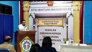STIH Bintuni Manokwari dan STIE Mah-Eisa Manokwari, Ibadah Syukur Bersama