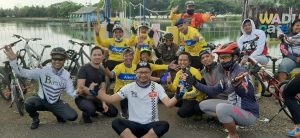 Kunjungi Soppeng, Kepala Perwakilan BPK Sulsel Gowes Bersama Keliling Kota Soppeng