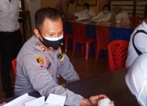 74 Personel Polres Morut Jalani Rapid Test, Semua Hasilnya Non Reaktif