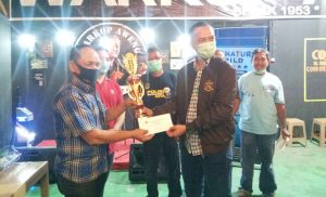 Mayor Inf. Aldermen Batono Juara Pertama Lomba Domino Polres Feat Jurnalis Se Kabupaten Morowali