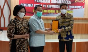 Tatap Muka Bersama Forkopimda, Pangdam XIII/Merdeka Berharap Kerjasama Dan Sinergitas Ditingkatkan