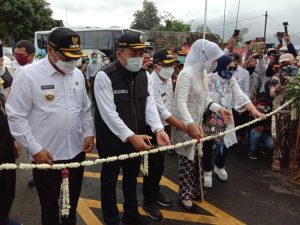Walikota Malang Resmikan Jembatan Kedung Kandang