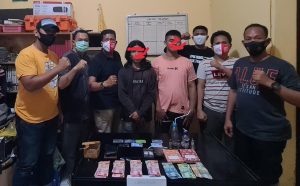 Polsek Bahodopi Tangkap Dua Tersangka “DP Dan MT” Saat Nyabu di Kos Kosan