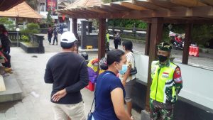Kodim Bangli Ajak Masyarakat Jalankan Prokes Jelang Pergantian Tahun