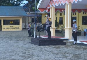 Giat Patroli Di Malam Tahun Baru, Polres Morowali Gelar Apel Pasukan