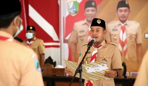 Wabup Sampang Lantik Majelis Pembimbing Kwartir Ranting Pramuka Secara Serentak