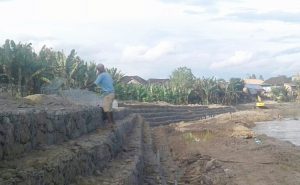 Pembangunan Bronjong Sungai Telme Desa Kotoway, Disambut Gembira Oleh Masyarakat
