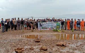 Cegah Abrasi Pantai, Dinas Lingkungan Hidup Dan SDC Morowali Lakukan Aksi Penanaman Mangrove