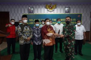 Komisi I DPR RI Kunjungi Korem 071/Wijayakusuma