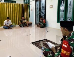 Menyambut Tahun Baru 2021, Dandim1311/Morowali Bersama Jajaran Melaksanakan Do’a Bersama Di Masjid Al-Hidayah
