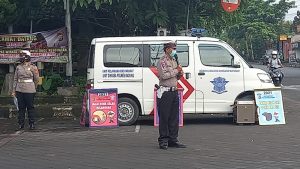 Dikyasa Polres Badung Gencar Menghimbau Pemakai Jalan