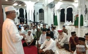 Gerakan Shalat Subuh Kota Santri Perdana 2021 Di Masjid Al Mukarramah Gampong Cotbaroeh Kutablang