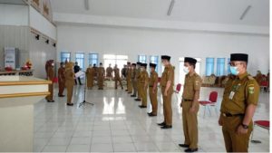Bupati Lantik 9 Pejabat Pimpinan Tinggi Pratama Pemkab Tanggamus