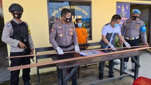 Pencuri Tembaga Batangan Dibekuk di Area Kawasan Industri PT. IMIP Berhasil Di Bekuk Security