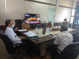 Kadis Sosial Sidrap Bertemu Kepala BNNP Sulsel