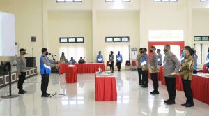 Pimpin Penandatanganan Pakta Integritas Dan Pengambilan Sumpah Seleksi Pendidikan Polri