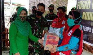 Peduli Kemanusiaan, Kodim 1311/Morowali Kirim Logistik Untuk Korban Gempa Sulbar.