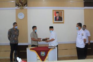 Serah Terima Bangunan Sarana Pamsimas III Tahun Anggaran 2020 Kabupaten OKU
