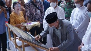 Bupati OKU Resmikan Gedung Gereja Khatolik Paroki