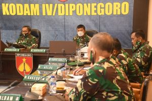 Kodam IV/ Diponegoro Berkomitmen Pertahankan Opini Wajar Tanpa Pengecualian