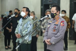 Sinergitas TNI-Polri, Kapolri Kunjungi KSAD Sepakat Jaga Kamtibmas