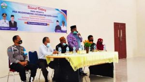 Pra Musrenbang 2021 Kecamatan Kota Juang Lancar dan Sukses