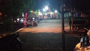 Taman Kota, Kota Agung Ramai Pengunjung, Abaikan Prokes Covid-19