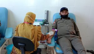 Peduli Kemanusiaan Persatuan Jurnalis Morowali Gelar Aksi Donor Darah Tepat Di HUT Pers