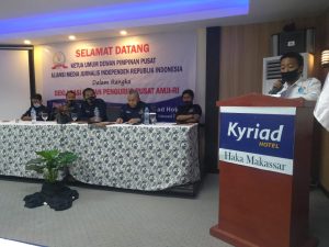 Ketua DPD AJOI Sulsel Sufri Lakotong, S. Kom Mengakui Kemampuan Arham ms Dalam Menakhodai AMJI-RI