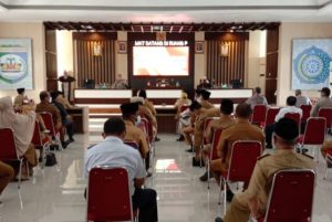 Bupati Morowali Berharap Pengendalian Dan Penanganan Covid-19 Konsisten Dilaksanakan