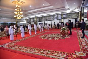 Gubernur Sumsel Lantik Bupati dan Wakil Bupati OKU Pilkada Serentak 2020