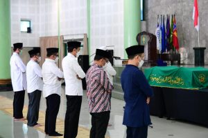 Presiden Jokowi Melayat Mendiang Artidjo Alkostar