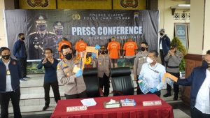 Polres Klaten Bekuk Kawanan Pembobol Mesin ATM