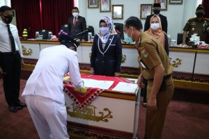 Bupati Tanggamus Lantik 220 Kepala Pekon Terpilih Hasil Pilkakon Serentak