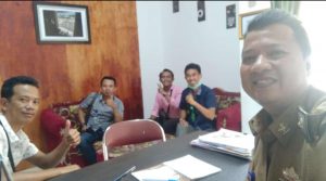 DPC PWRI Lampung Barat Silaturahmi Dengan Kadis Perkebunan