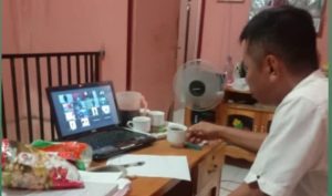 DPD Partai Nusantara Kaltim Ikuti Rapimnas Secara Virtual 