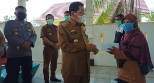 Bupati Mesuji Salurkan Secara Simbolis BLT DD
